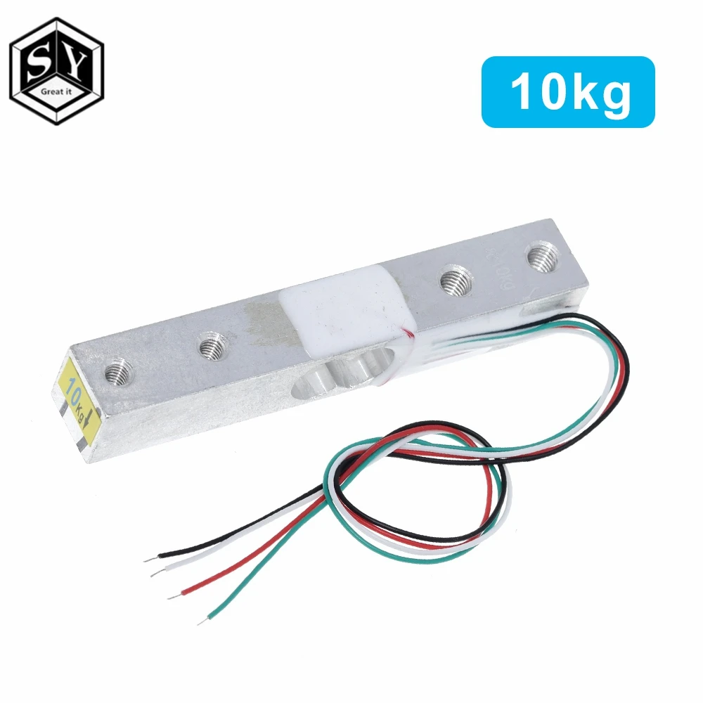 Цифровой тензодатчик Вес Сенсор 1кг 5кг 10кг 20кг Портативный электронный Кухня весы HX711 взвешивания Сенсор s Ad Модуль