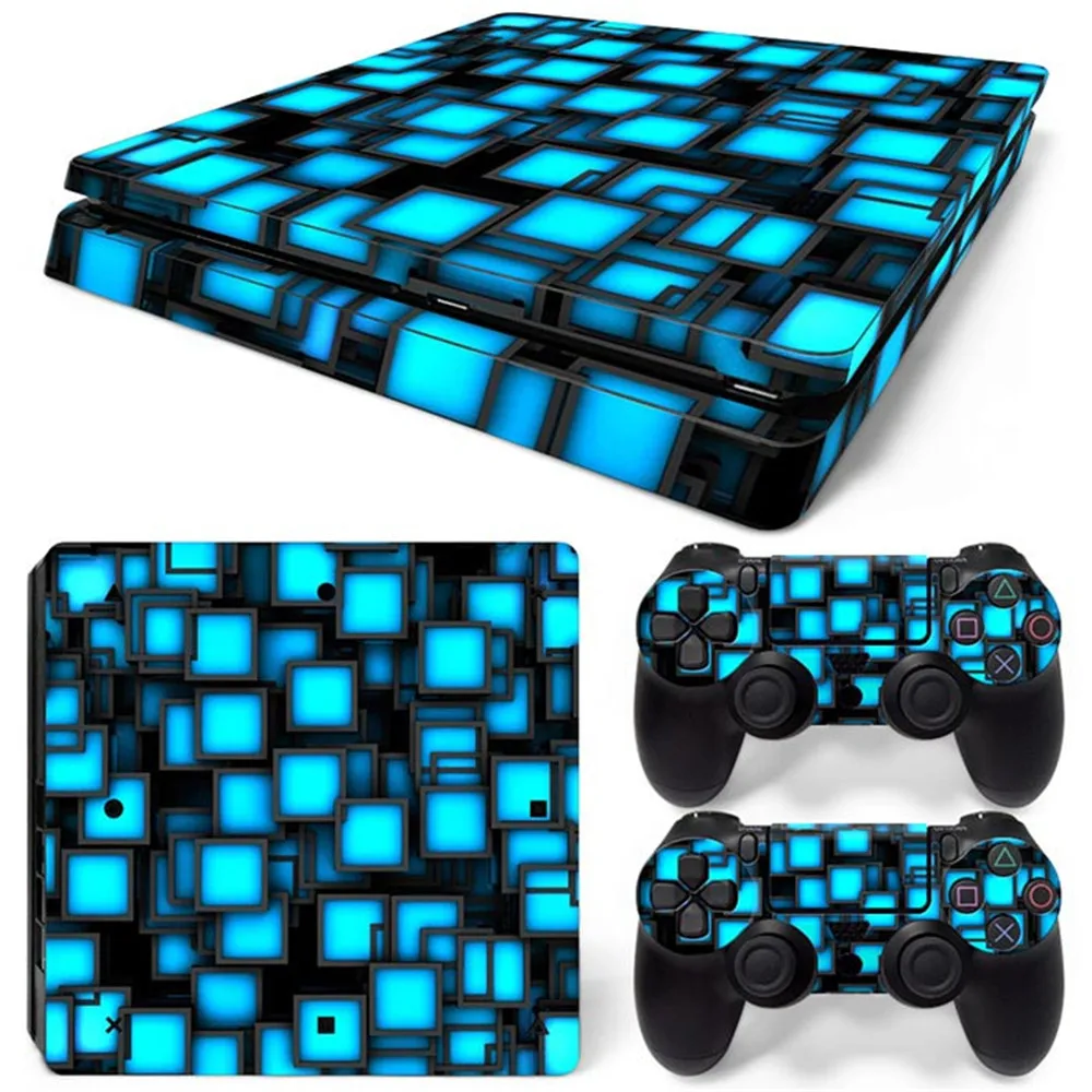 Новое поступление Новая Стильная дизайнерская наклейка для кожи PS4 Slim |