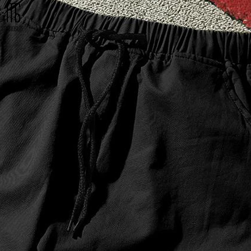 Мужские Винтажные брюки карго Manoswe повседневные джоггеры с карманами хлопковые