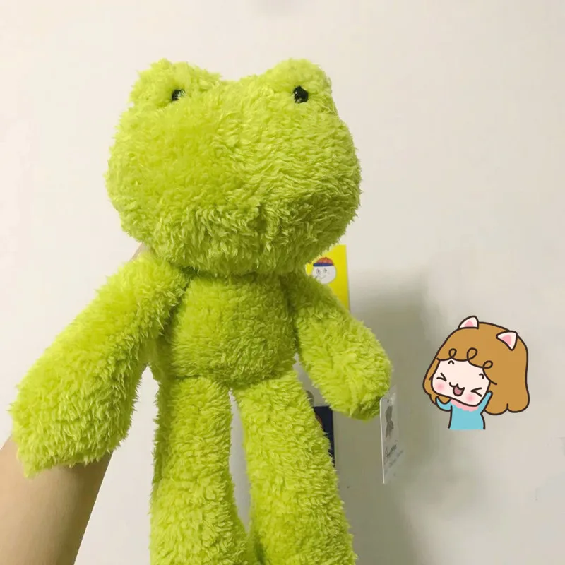 

30cm Cute Frog Plush Toy Kids Comfort Plush Stuffed Doll Pillow Cushion Car Home Decor Birthday Gift for Friends