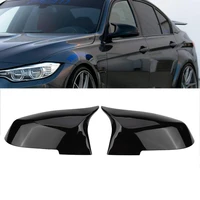 new for bmw f20 f21 f87 m2 f23 f30 f36 x1 e84 gloss black side mirror cover cap rearview m4 style