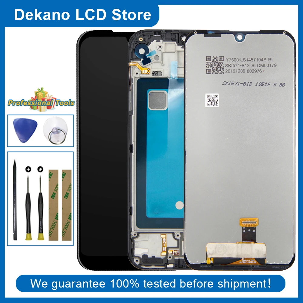 

Для LG Aristo 5/K31/K8X K300 LM-K300Q LMK300 LM-K300AM LM-K300UM LM-K300TM ЖК-дисплей сенсорный экран дигитайзер + инструменты для рамки