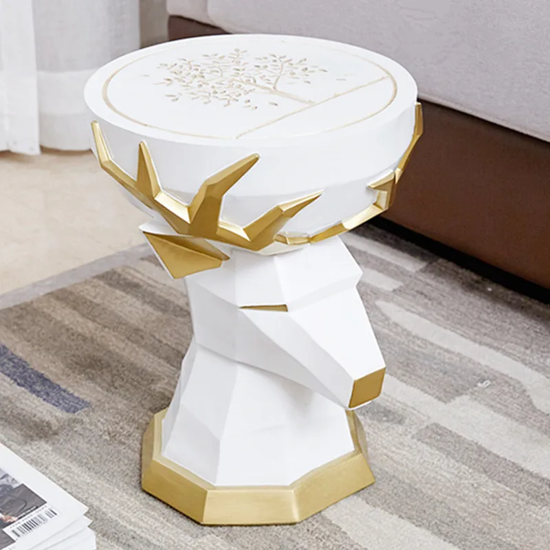 Многофункциональная полка для хранения в европейском стиле с геометрическим