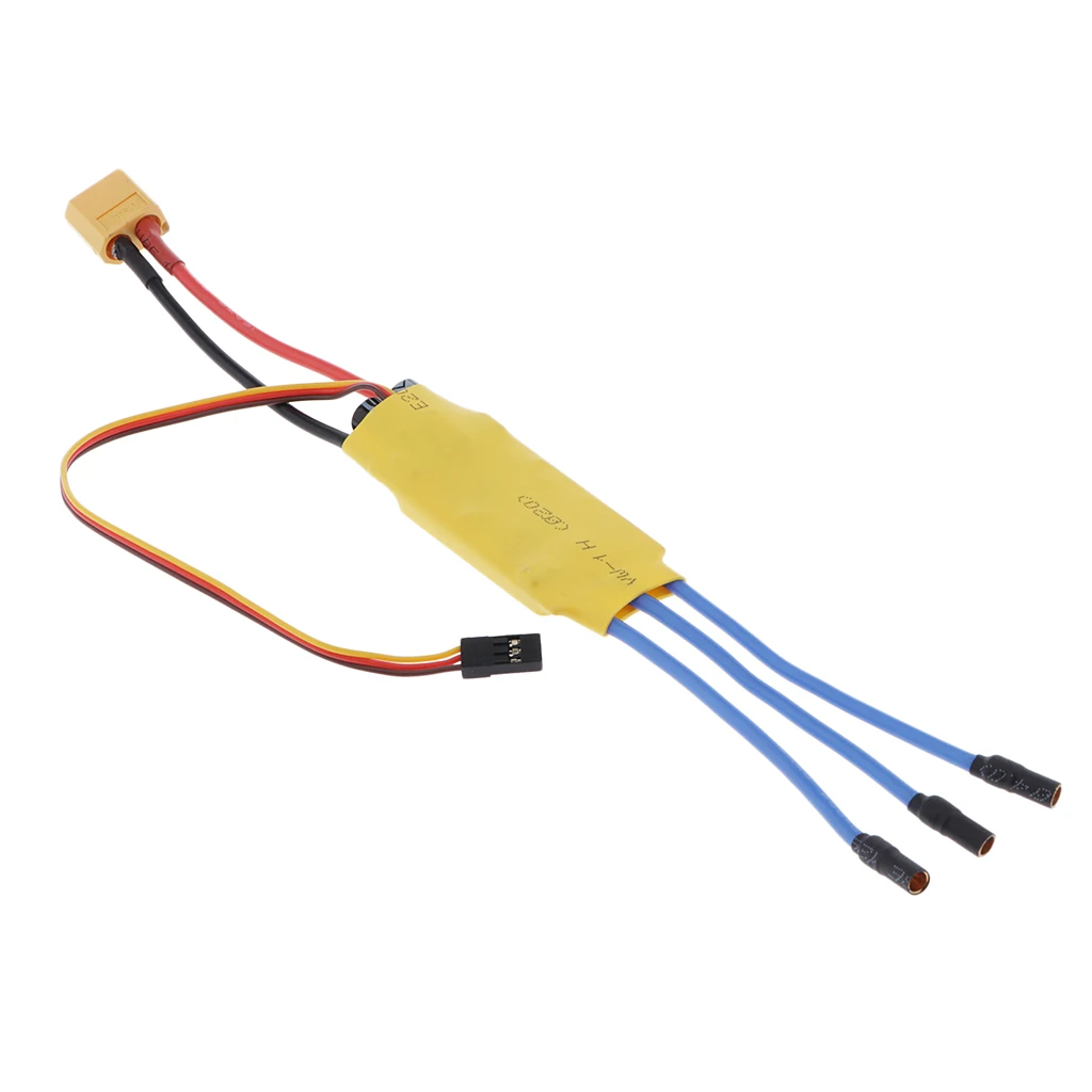 

1 шт. 40A бесщеточный ESC XT60-разъем для фиксированного крыла