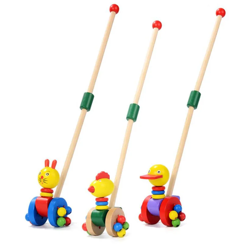 

Creative Children Wooden Puzzle Trolley Kids Cartoon Animals Car Toys Baby Funny Wood Puzzle Trolley Cart Toys Wood Pushing Toy