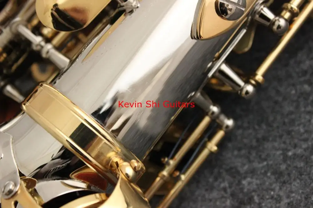 Yanagisa 9930 alto flat E Saxophone silver alloy YANAGISA falling Sax real abalone keys saxphone | Спорт и развлечения