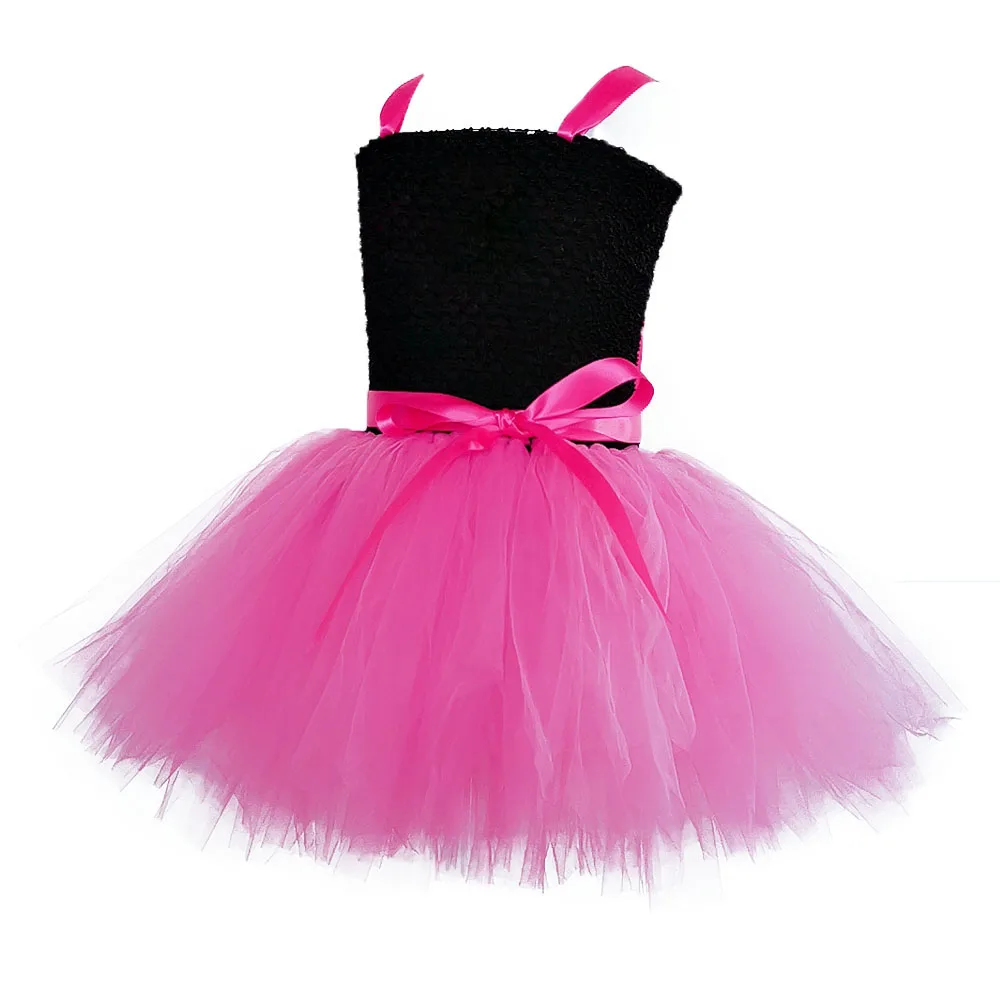 Лидер продаж Цвет: черный Популярная модель розовое Пышное Платье супердевушки