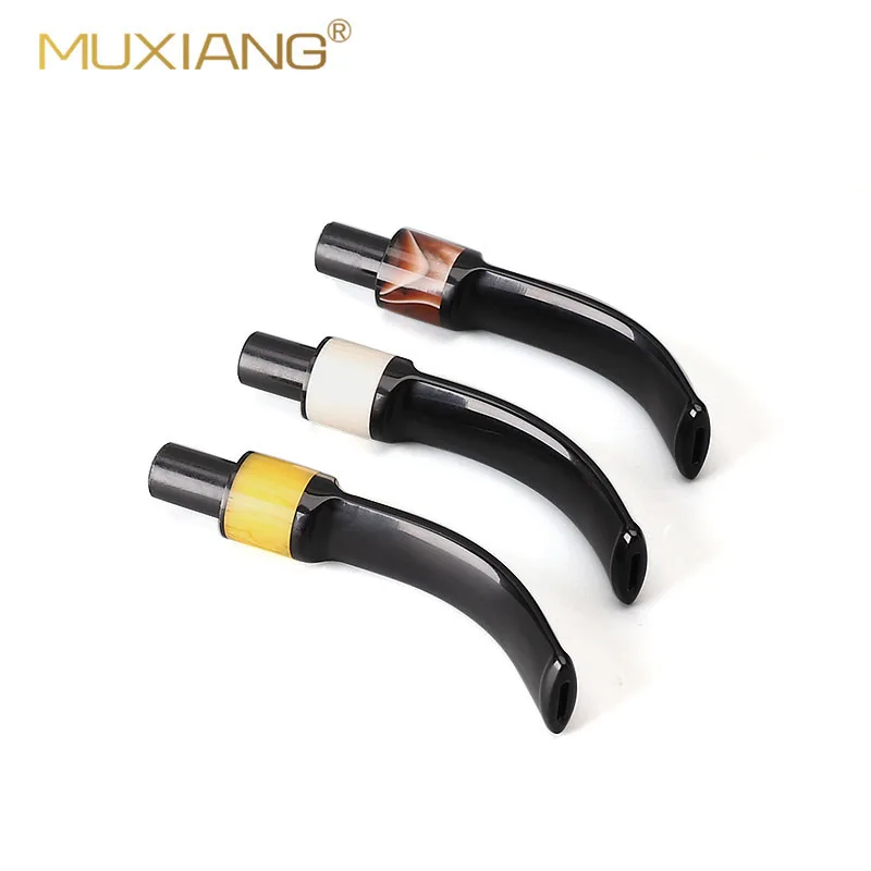 

RU-9mm Filter Acrylic Mouthpieces Pipe Stems Tobacco Pipe Stem for Smoking Tool Accessories Bent DIY Holder be0169-171