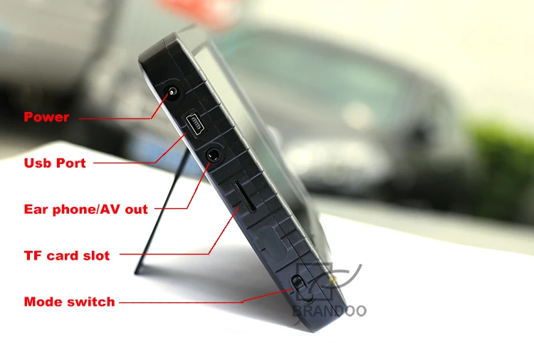 1080P AHD dvr 7 дюймов HD портативный DVR монитор cctv камера Дисплей Монитор для FHD TVI |