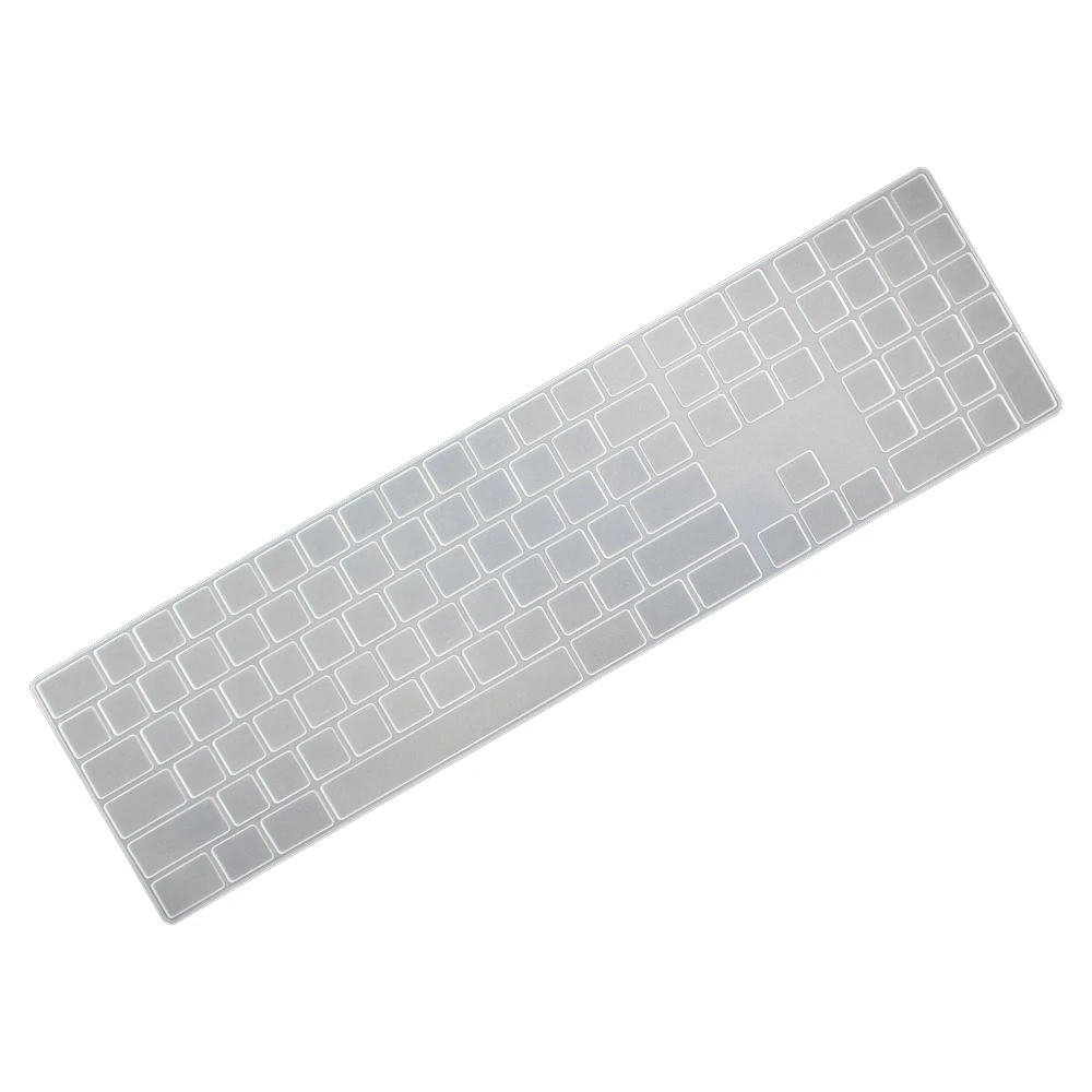 Magic Keyboard Cover For iMac A1314 A1644 A1843 A1243 Wireless Bluetooth Numeric Silicone EU US UK Protector Skin for Apple G6