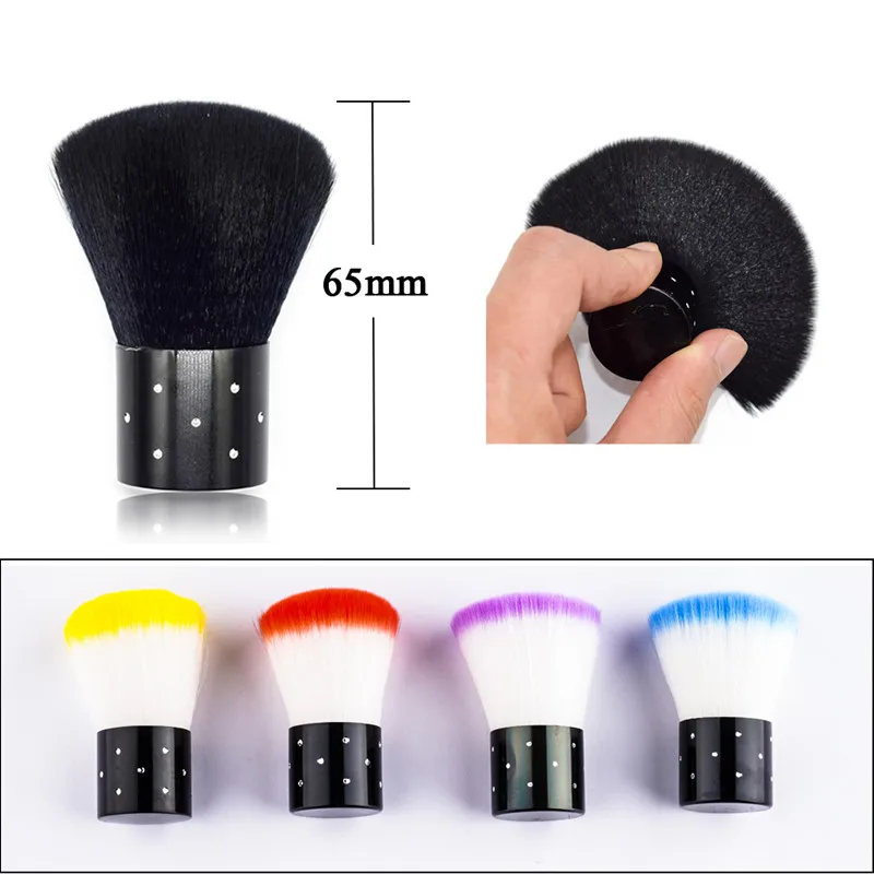 

Soft Nail Cleaning Brush Remove Dust Powder Cleaner for Acrylic UV Gel Nails Art Manicure Care Accessory