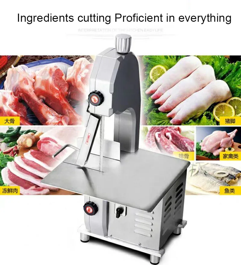 Кухня Малый куриное яйцо инкубатор ленточно-пильный станок 110V 220V нож для мяса и