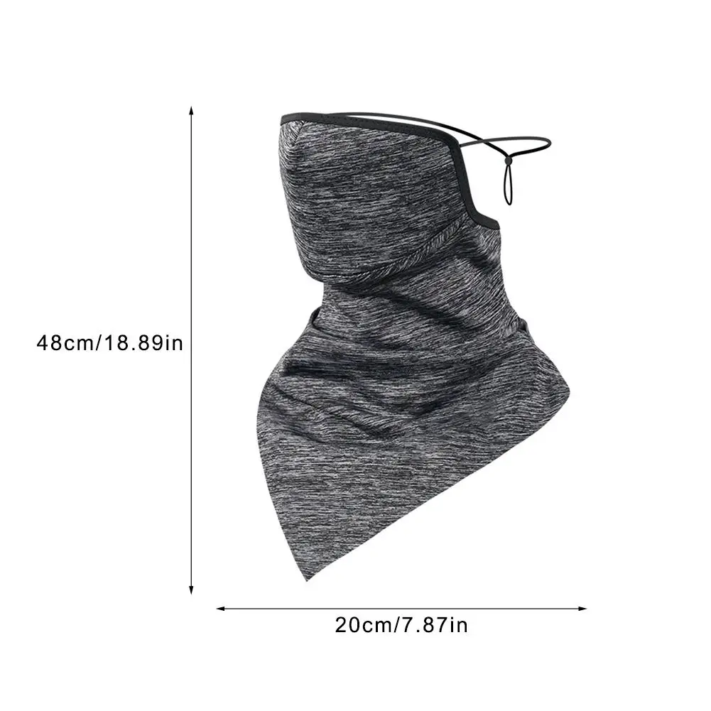 

1 PCS PM2.5 Filter Motorcycle Riding Winter Warm Mask Neck Guard Ear Protection Riding Mask Outdoor Cold Protection Collar