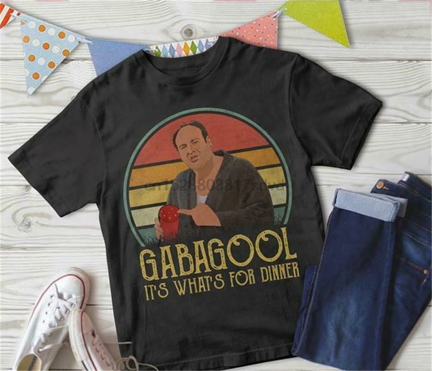 Sopranos Tony Gabagool Черная Мужская S 6Xl футболка свободного размера| |