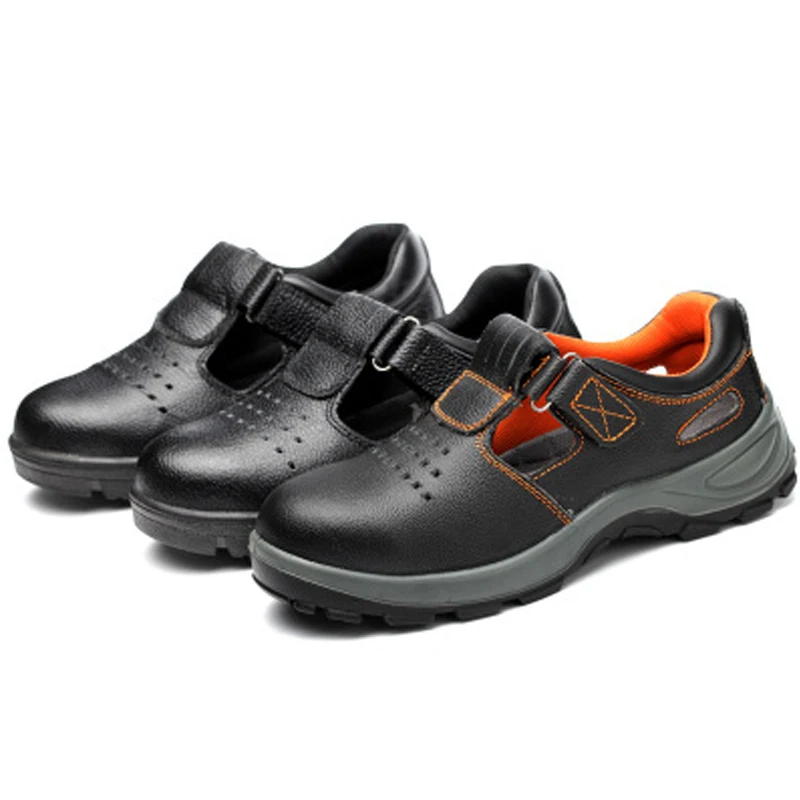 Дезодорант сталь Baotou Рабочая страховая обувь мужская анти-разбивающая для