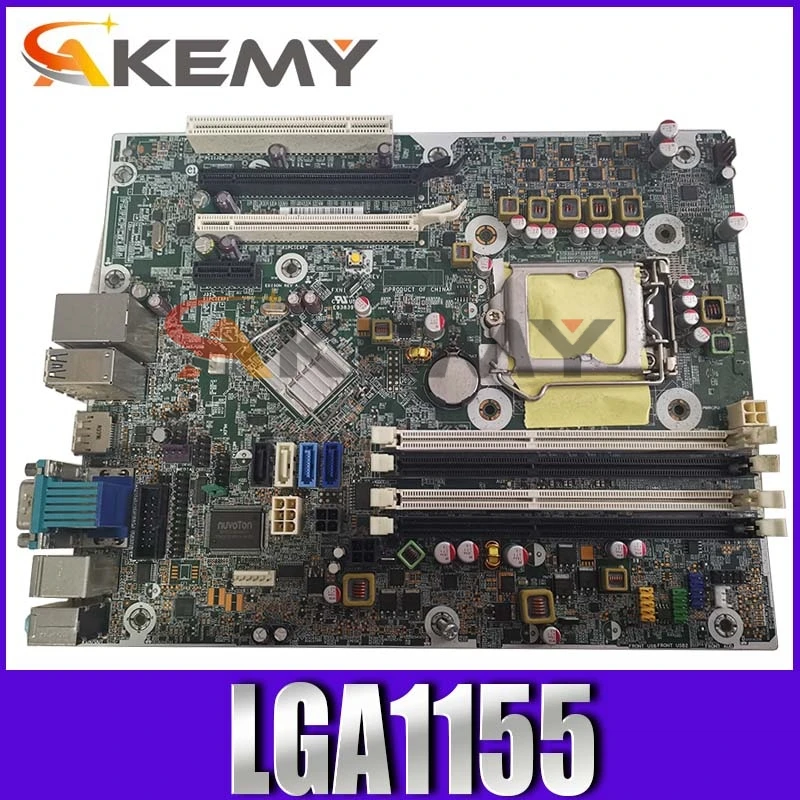 657094 001 для HP Compaq 8300 8380 материнская плата настольного компьютера 656933 Q75 LGA1155 100%