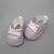 7 см мини белые полосатые кроссовки, повседневная обувь для 43 см детские игрушки куклы и американские кукольные аксессуары - Цвет: ZF--057