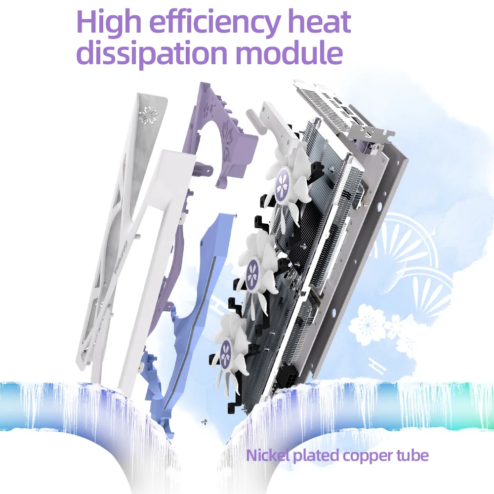 

Yeston RX6800XT 16G D6 Graphic Card 21/7nm 2065-2310MHz 16G/256bit/GDDR6 PCI-Express 4.0 Video Graphics Card With Raytrace