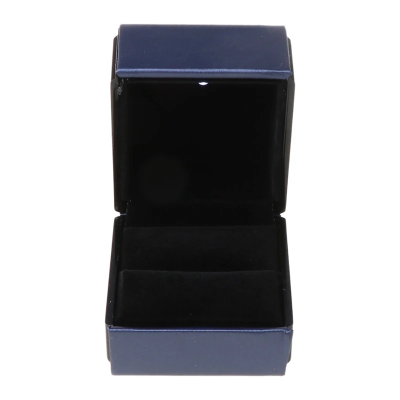

2021 New LED Lighted Earring Ring Gift Box Wedding Engagement Ring Jewelry Display Holder 2020 trend
