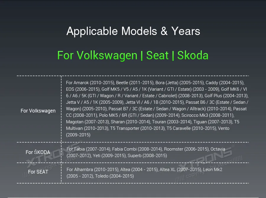 XTRONS " Android 9,0 PX5 автомобильный dvd-плеер радио gps для VW Volkswagen Golf Passat Touran Tiguan Sharan Magotan для Skoda на сиденье