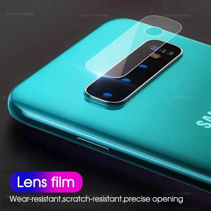 Пленка для объектива камеры samsung Galaxy S10 5G S9 S8 S7 Plus Edge Note 8 9D Samsun защита экрана мягкое