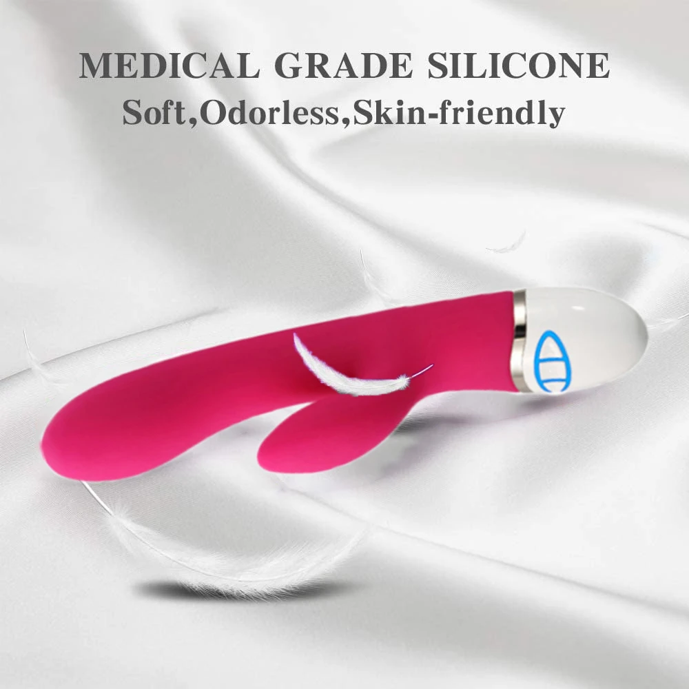 Кролик Вибраторы 7 Скорость G точка фаллоимитатор вибратор силиконовый