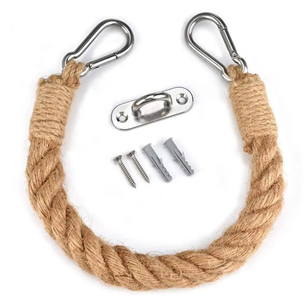 Пеньковая веревка креативный держатель для рулона перфорированная полка