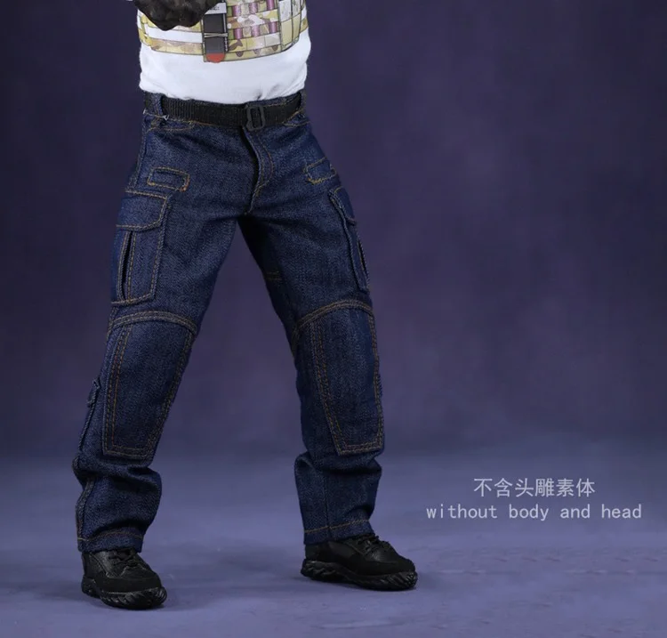 

1:6 high quality Men's clothing modern model pants tactical jeans the best gift and toys for your
