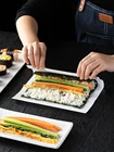Пластиковые суши онигири бэнто рис японская машина для приготовления еды форма коврик роллер рулон гаджеты наборы устройства аксессуары инструменты