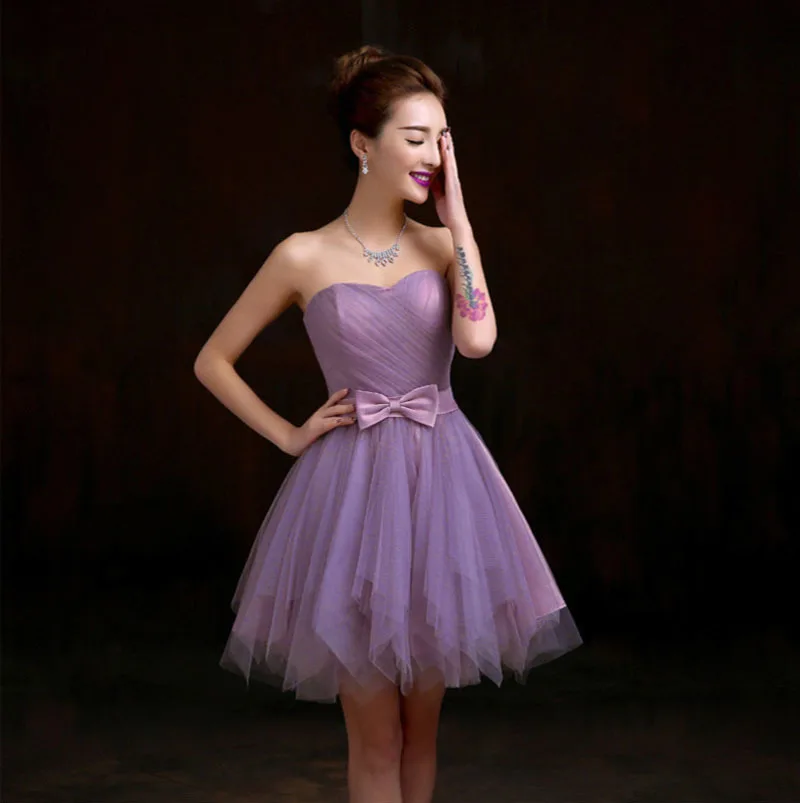 2020 тонкое платье подружки невесты длиной до плеча короткое вечерние платья для