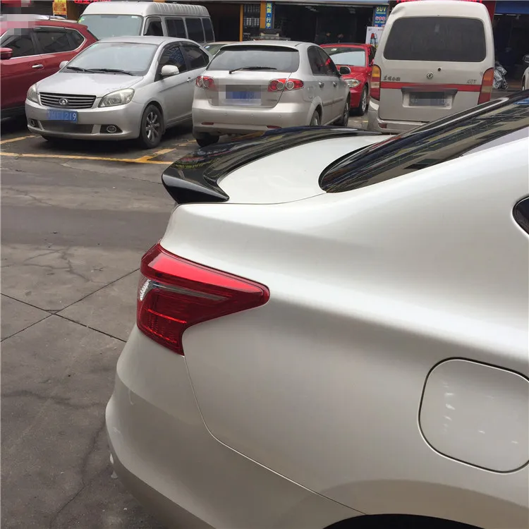 Для Sentra Спойлер ABS Материал заднее крыло автомобиля праймер цвет задний спойлер