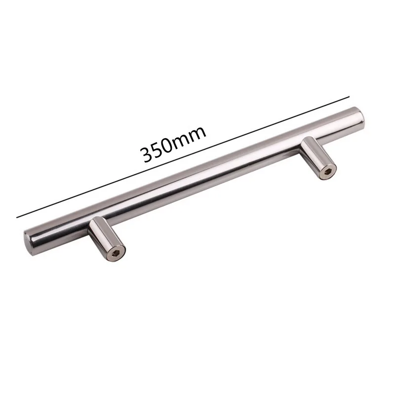250x224x10mm 2,"-12,6" Т Бар прямой ручки шкафа ручки 10 мм нержавеющая сталь кухонная дверь шкафа ручки, рукоятки для мебели - Цвет: 250x224x10mm