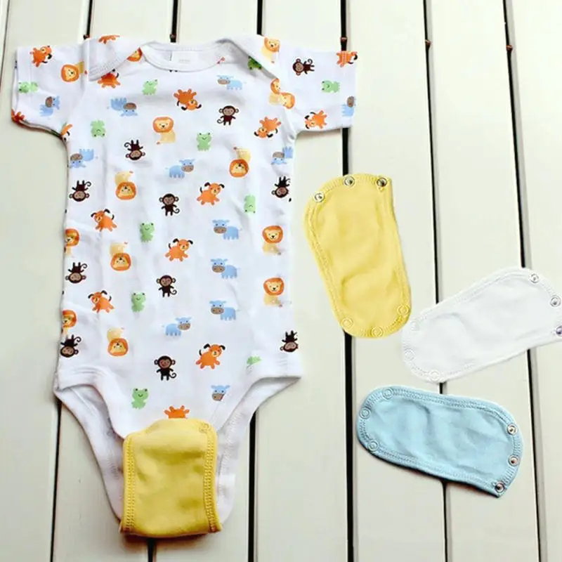 4Pcs/Set New Lovely Baby Romper Partner Super Utility Body Suit Jumpsuit Romper Soft Jumpsuit Bodysuit Lengthen Extender images - 6