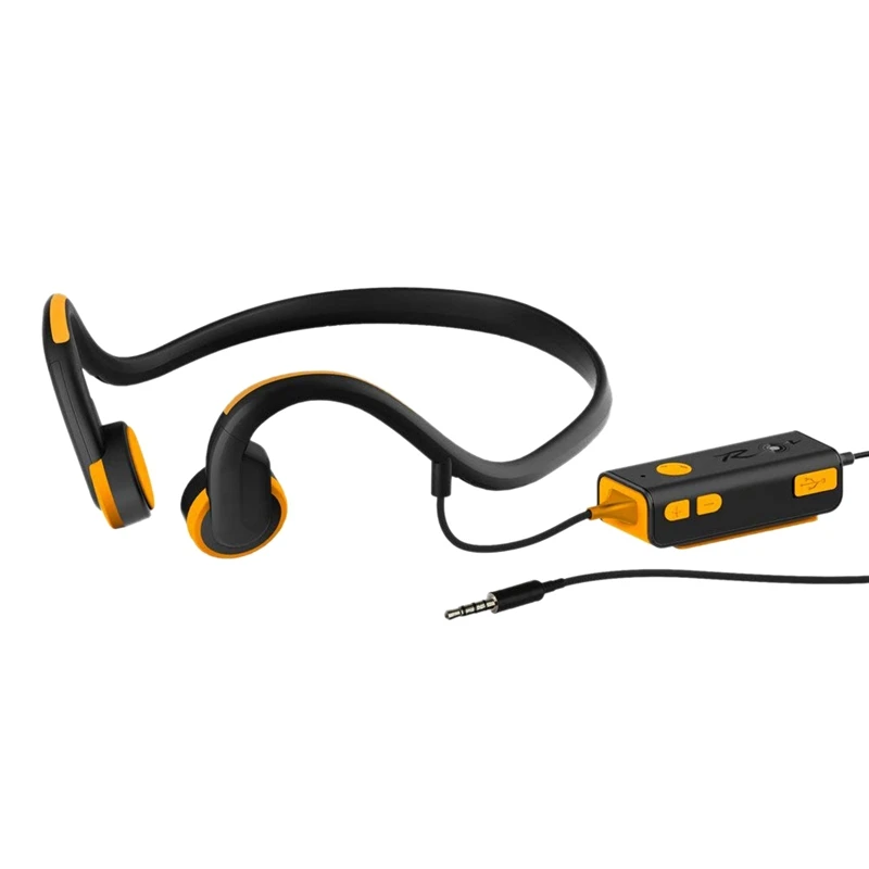 Open Ear Bone Conduction Headphones Sports Headphone With Waterproof Sweatproof and Noise Reduction Microphone for iPhone/ Andr |