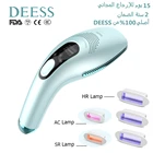 DEESS GP590 домашние лазерные устройства с постоянными неограниченными вспышками 0,9 с безболезненный Эпилятор ICE Cool Ipl Лазерный Аппарат для удаления волос с 5 линзами