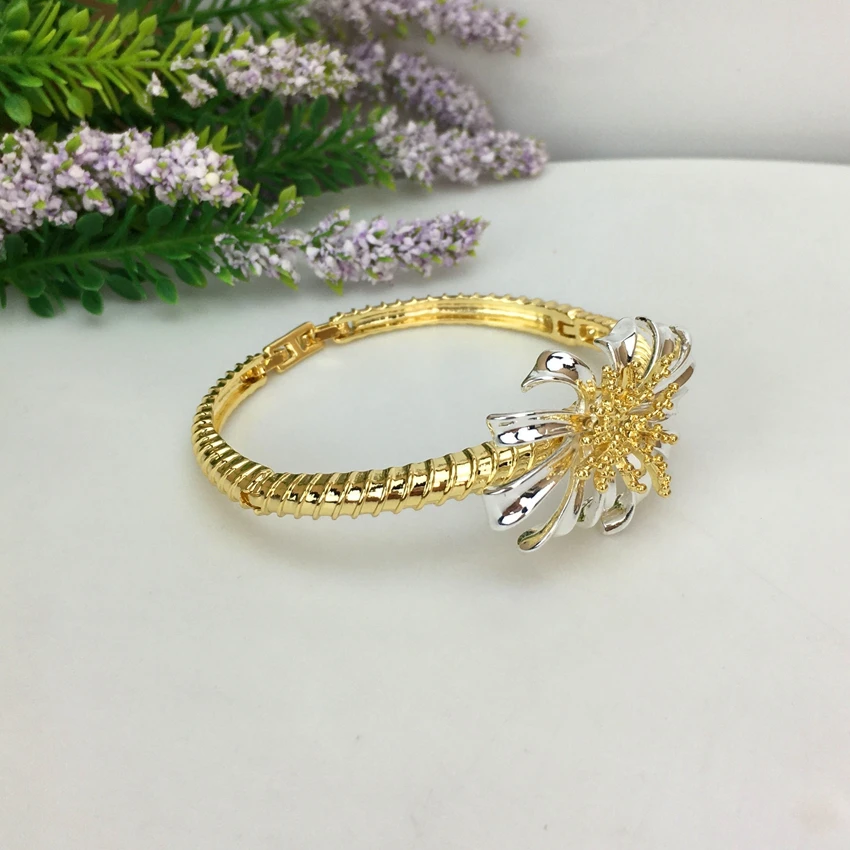 Yuminglai FHK10270 цветочный дизайн роскошный модный Дубай набор украшений для женщин