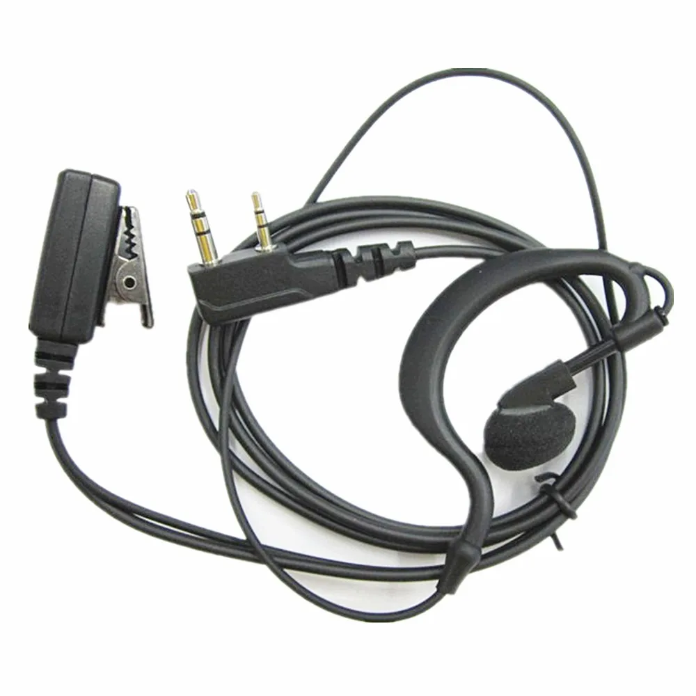 G Форма наушники гарнитура функция PTT для Baofeng PUXING QUANSHENG Kenwood радио TK-3100 TK3207 TK-2160 TK-3160