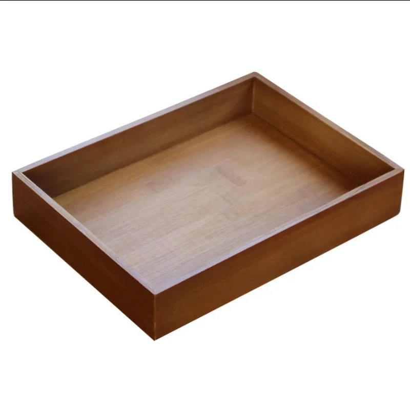 Ящик для хранения из массива дерева кофейный столик гостиной ключей дома и офиса