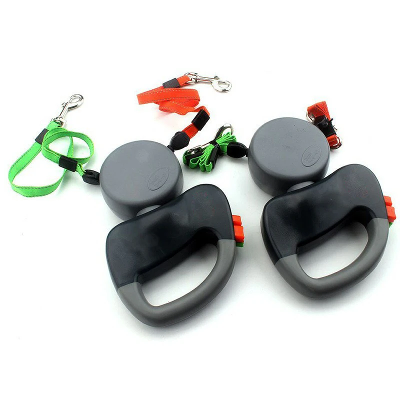 ABS Automatic Retractable Traction Rope With Two-headed Ccreative Dog Leash Chain Pet Supplies | Дом и сад