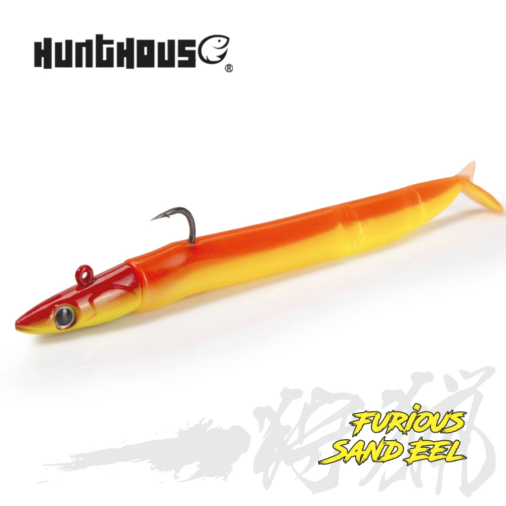 HUNTHOUSE Crazy Eel Мягкая приманка джиг голова Минноу 115 мм/9 г легко Shiner воблеры двойной