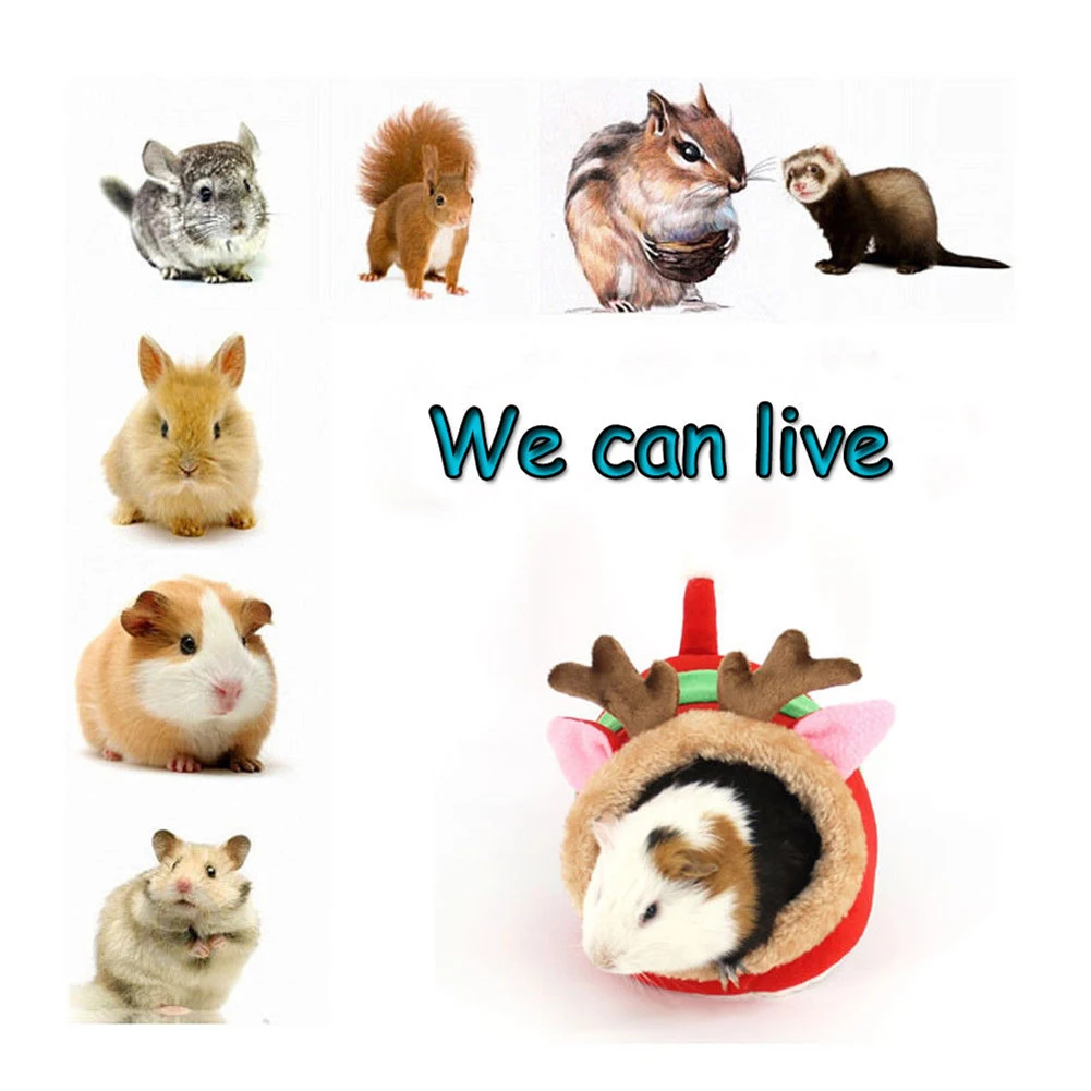 Прекрасный мультяшный гнездо для животных кровать белка щенок морская свинка