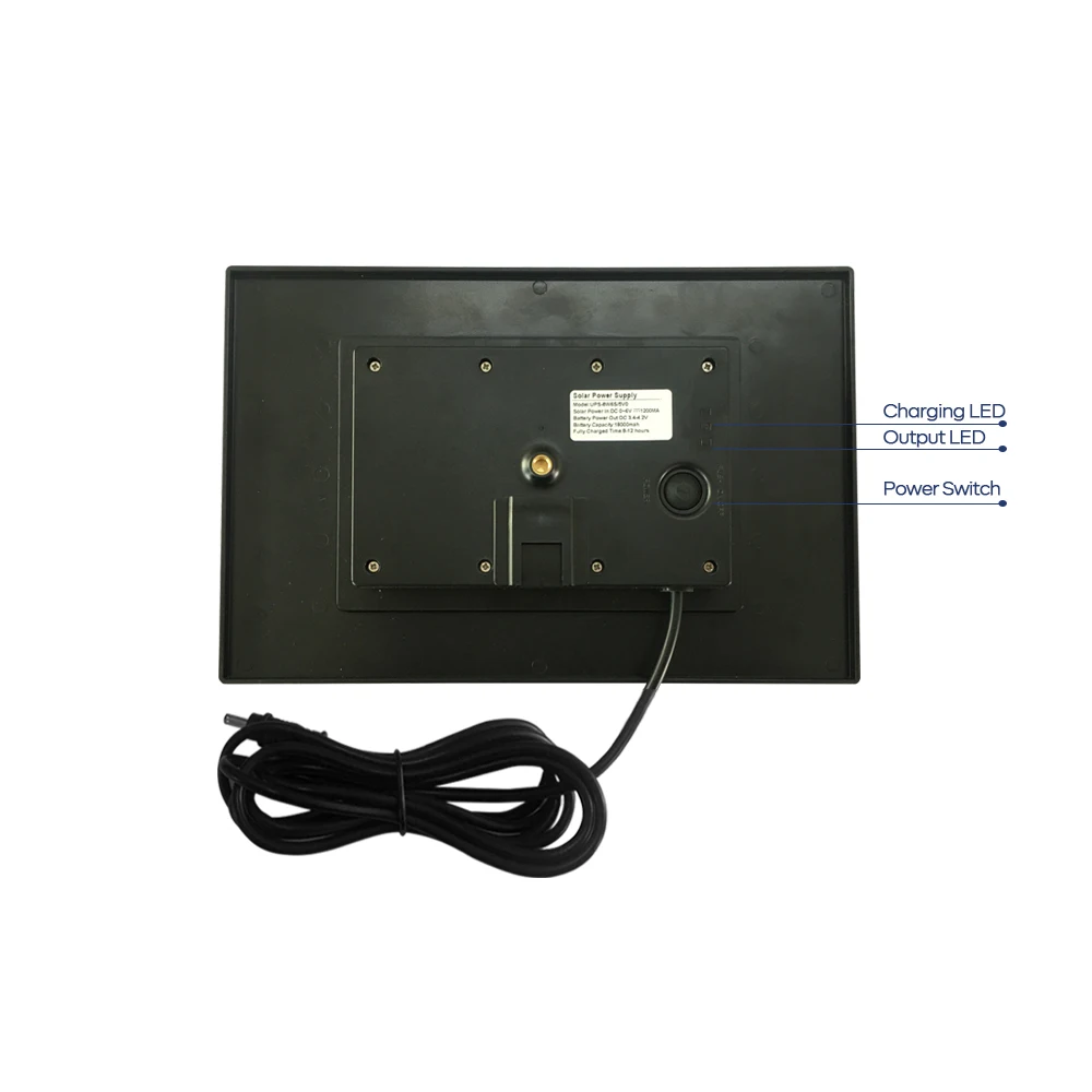 8w solar panel 5v usb power for phone outdoor solar battery charger dc12v for mini camera wifi solar video surveillance system free global shipping