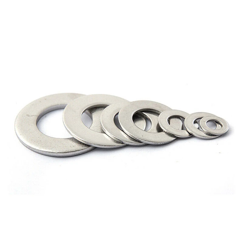

Boxed Flat Washer Stainless Steel Gasket Fastener Accessories Replacement