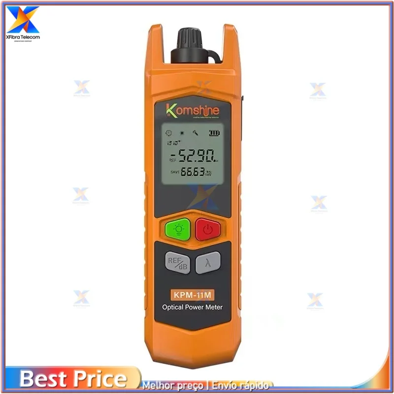 

Komshine – Optical Fiber Power Meter Kpm-11m, Micro OPM Power Medium Pt, Supporting FC / SC / St Universal Connector 2.5mm