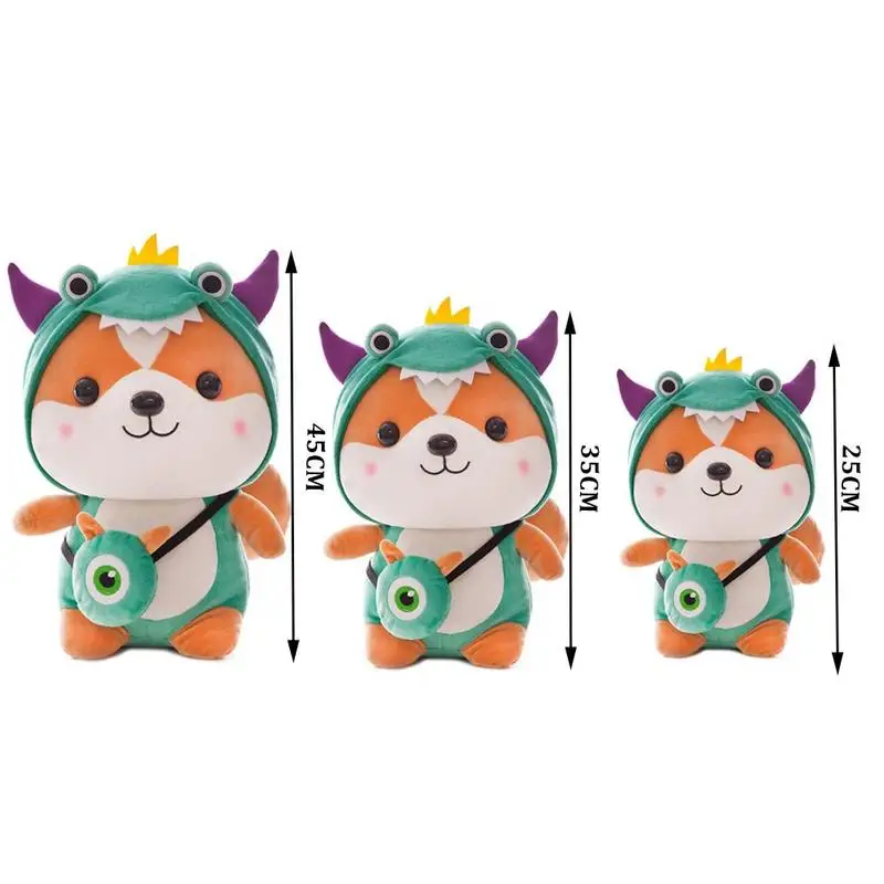 

25cm 35cm 45cm Cute Squirrel Doll Plush Toy PP Cotton Stuffed Animal Soft Plush Toys Squirrel Doll Pillow Kids Birthday Gifts