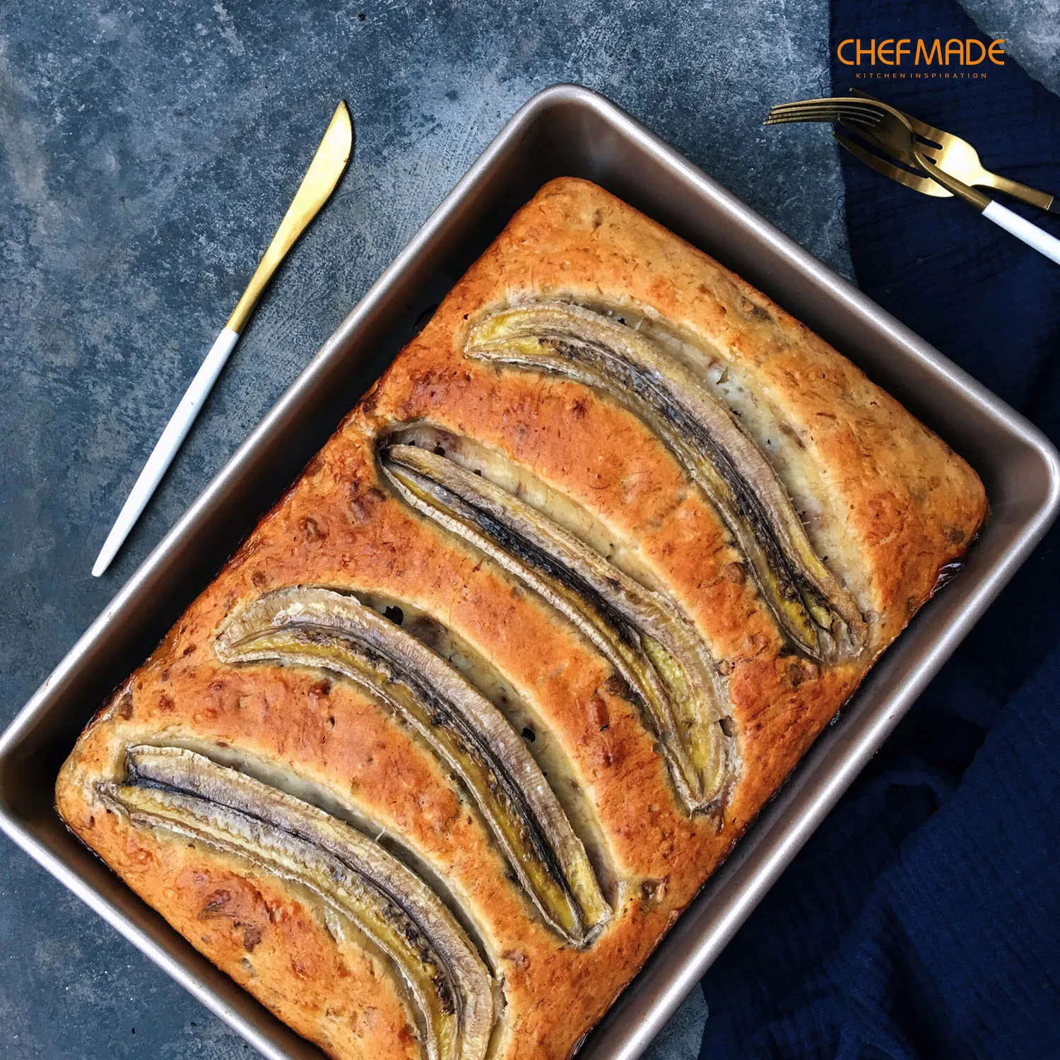 CHEFMADE 13 дюймовая форма для торта не прилипающая стандартная и сковорода мяса