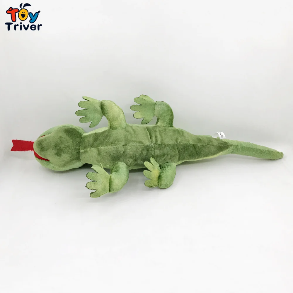 Kawaii ящерица Хамелеон Игуана Gecko плюшевые игрушки Triver чучела диких животных кукла