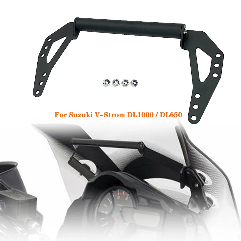 

Motorcycle Windshield Artudatech Bracket GPS Navigation Mobile Phone Bracket For SUZUKI V-Strom DL650 DL1000 2017 2018 2019 2020