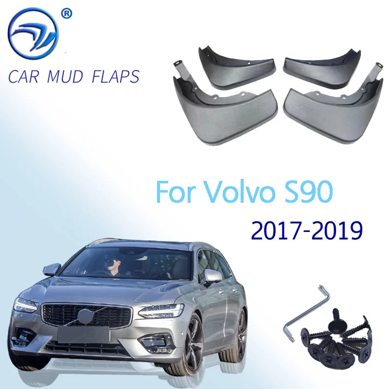 Стильные Литые Автомобильные Брызговики для Volvo S90 2017 2019 2018 брызговики