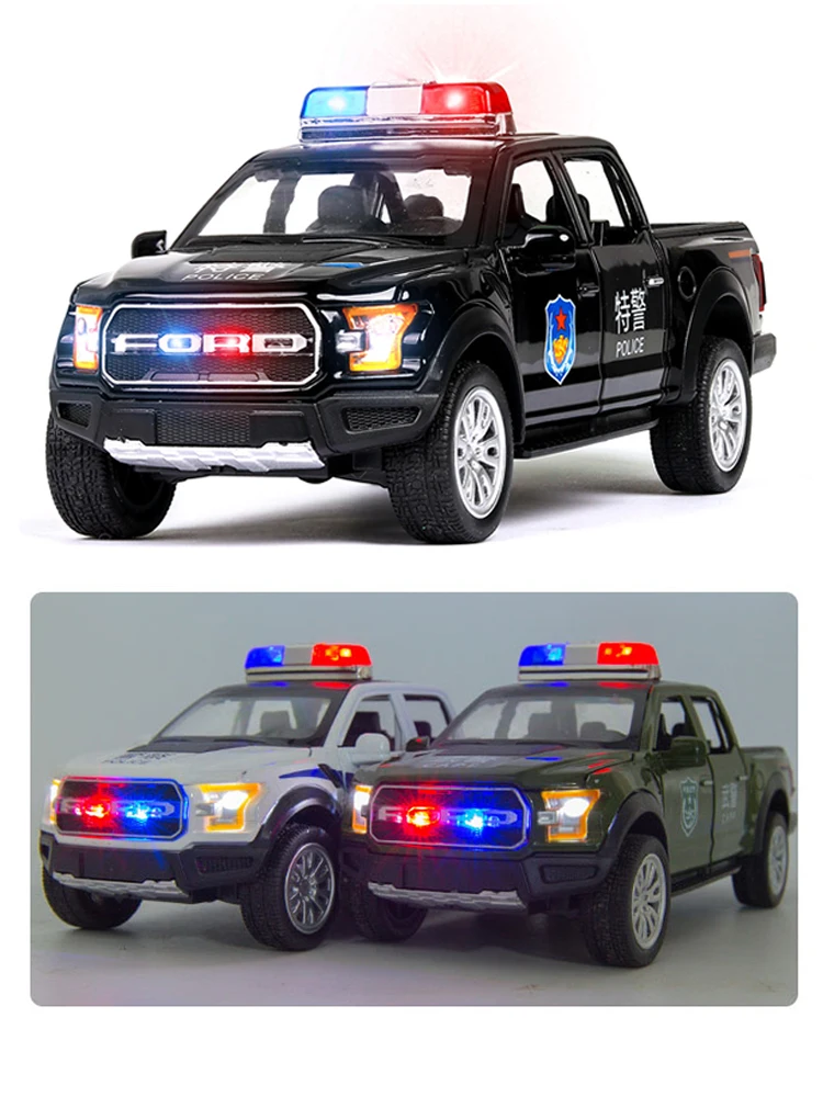 Модель автомобиля полиция в масштабе 1:32 Форд рейнджер X7 машина скорой помощи TOYOTA